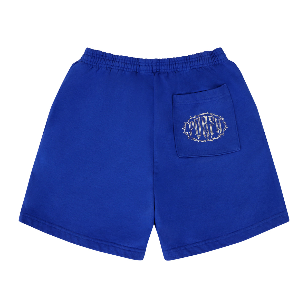 PORFA STAR FLEECE SHORT BLUE