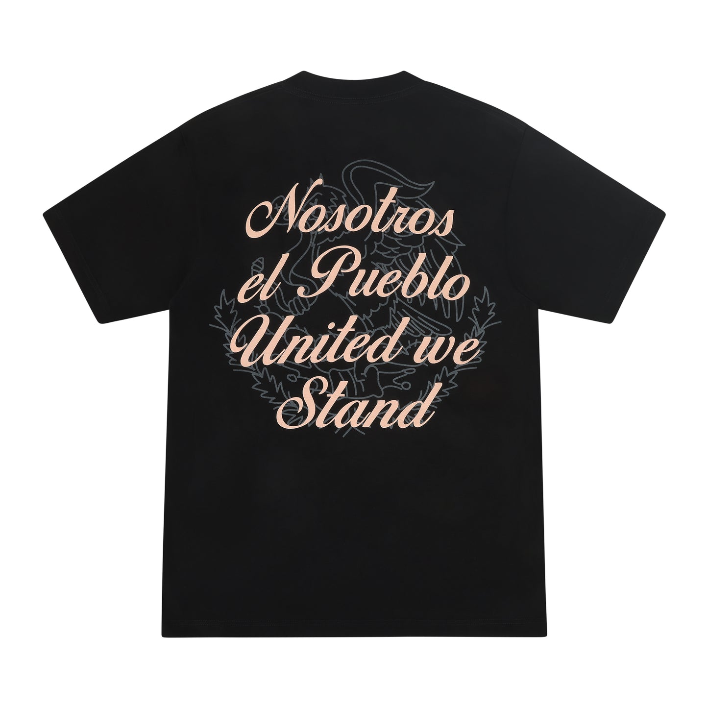 PORFA PUEBLO UNITED TEE - BLACK