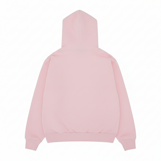 PORFA RHINESTONE HOODIE - PINK