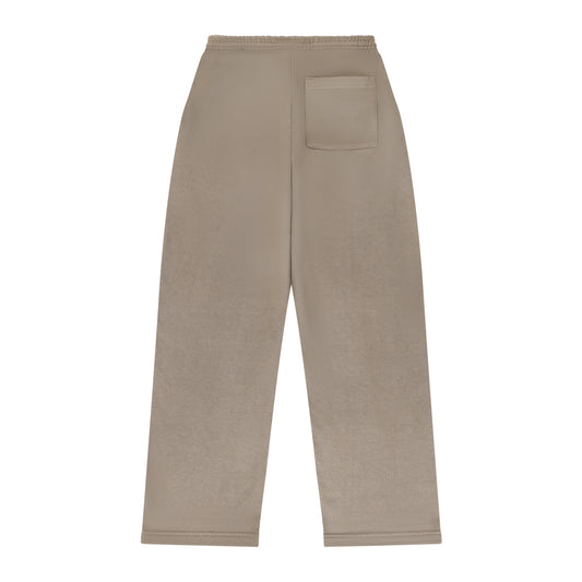 PORFA RHINESTONE JOGGERS - MOCHA BROWN
