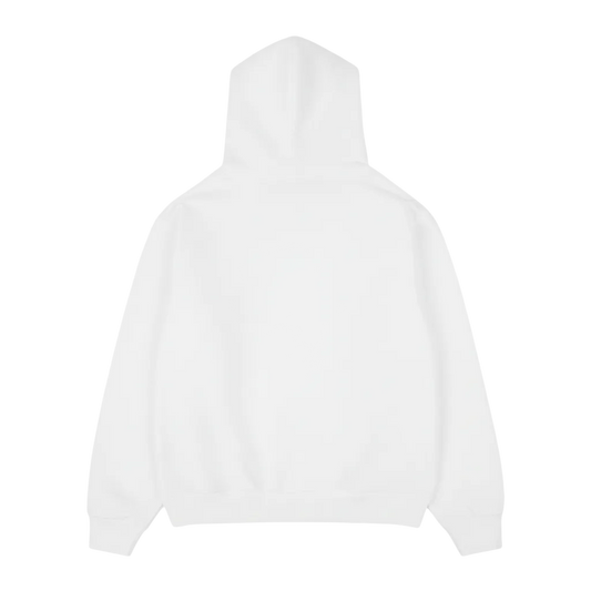 PORFA RHINESTONE HOODIE - WHITE