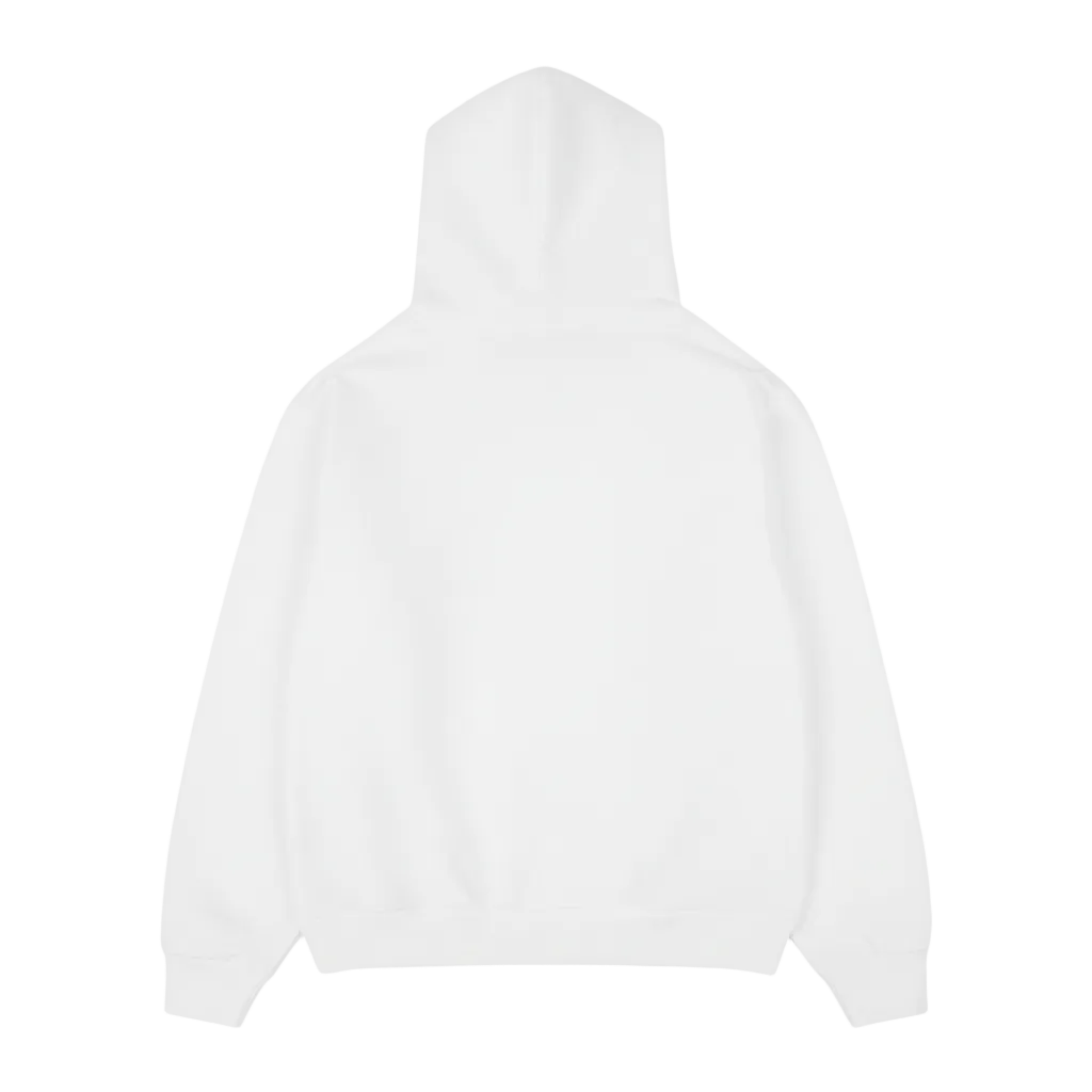 PORFA RHINESTONE HOODIE - WHITE