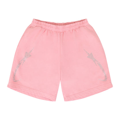 PORFA STAR FLEECE SHORT BLOSSOM