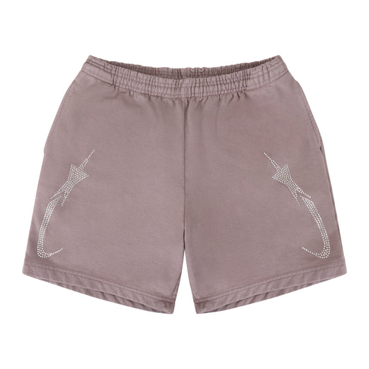PORFA STAR FLEECE SHORT OPAL