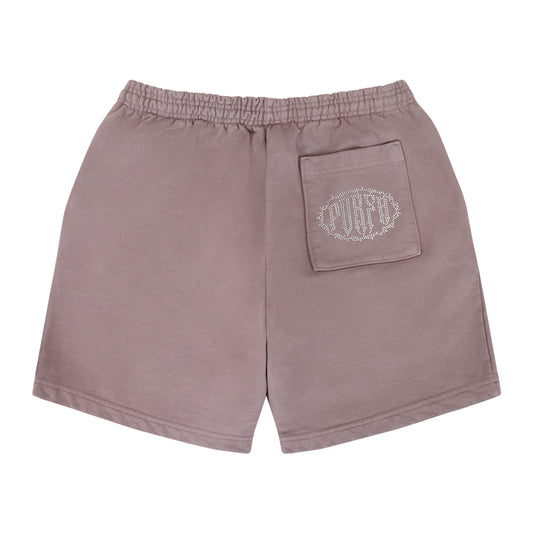 PORFA STAR FLEECE SHORT OPAL