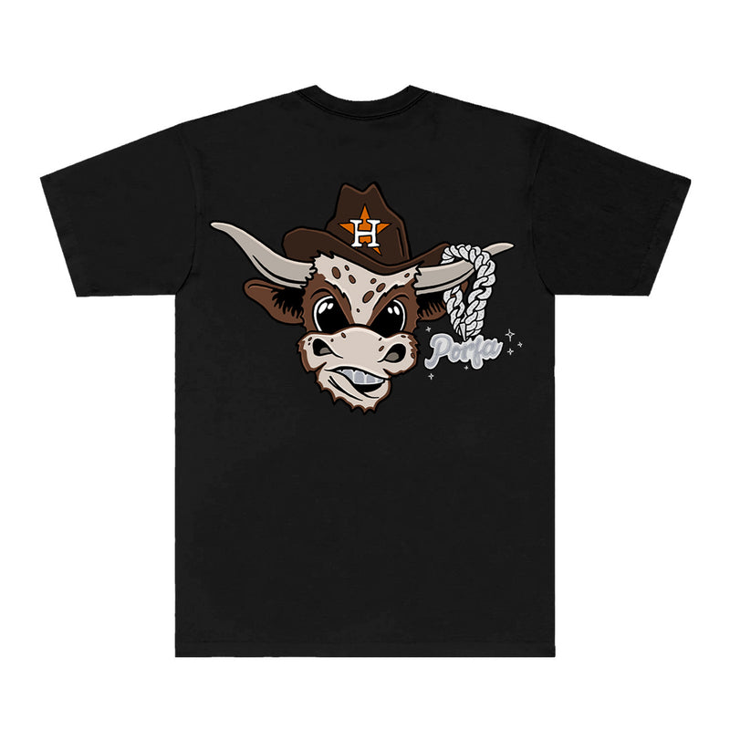 GET THE HORNS TEE - BLACK