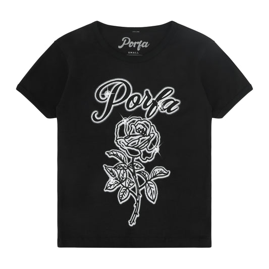 PORFA ROSE WOMENS TEE