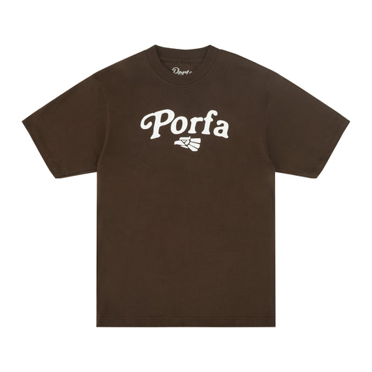 PORFA SUEÑOS TEE - BROWN