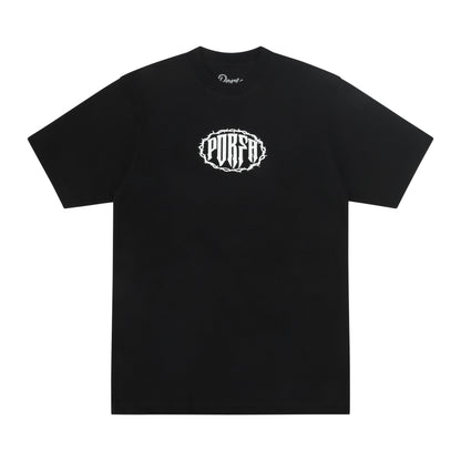 PORFA THORN TEE - BLACK