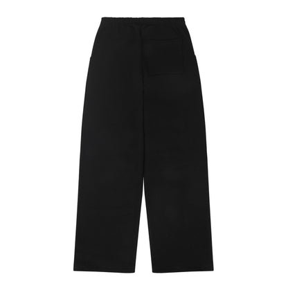 PORFA RHINESTONE JOGGERS - BLACK