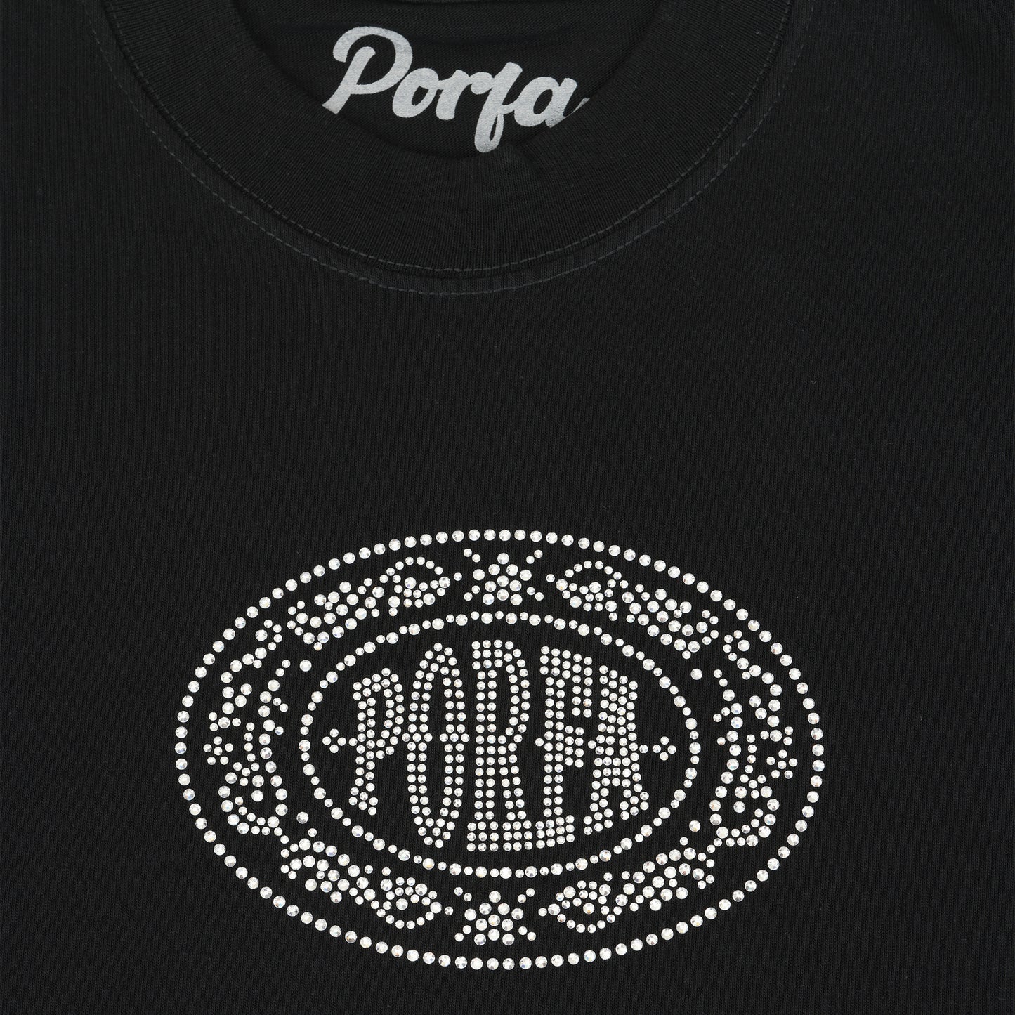 PORFA TRILL CANTIFLAS TEE - BLACK