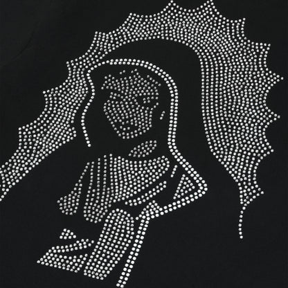 PORFA VIRGENCITA MENS RHINESTONE TEE