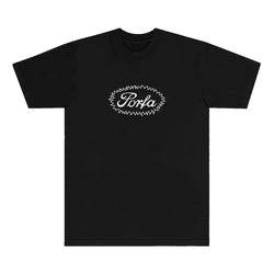 RHINESTONE FORGIVE TEE - BLACK