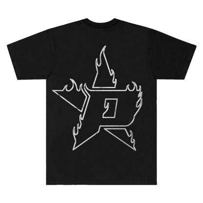 PORFA SKELETON TEE - BLACK
