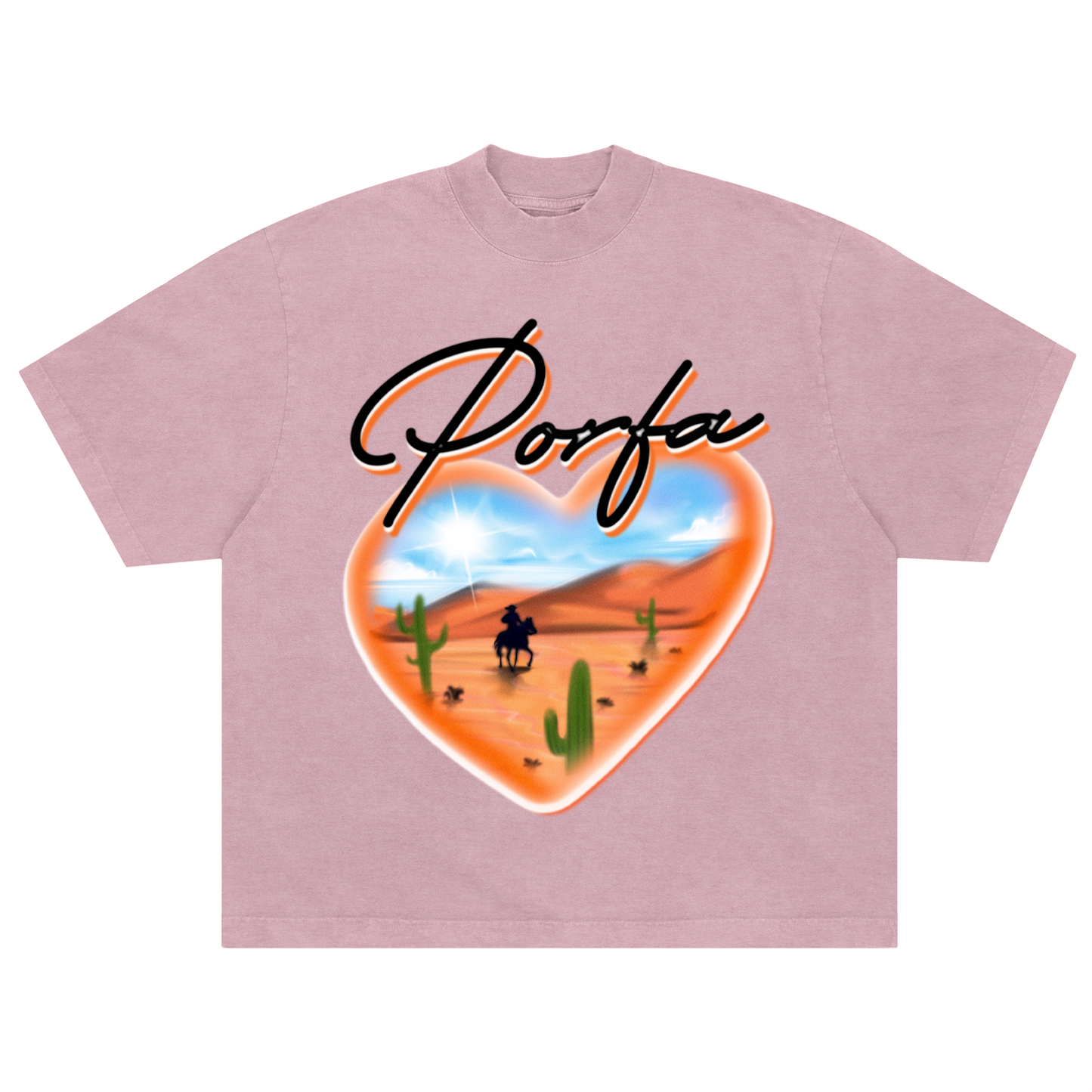 RIDE OFF PORFA TEE - LIGHT PINK