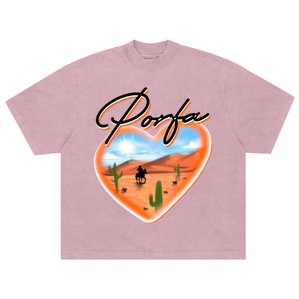 RIDE OFF PORFA TEE - LIGHT PINK
