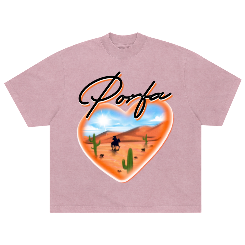 RIDE OFF PORFA TEE - LIGHT PINK
