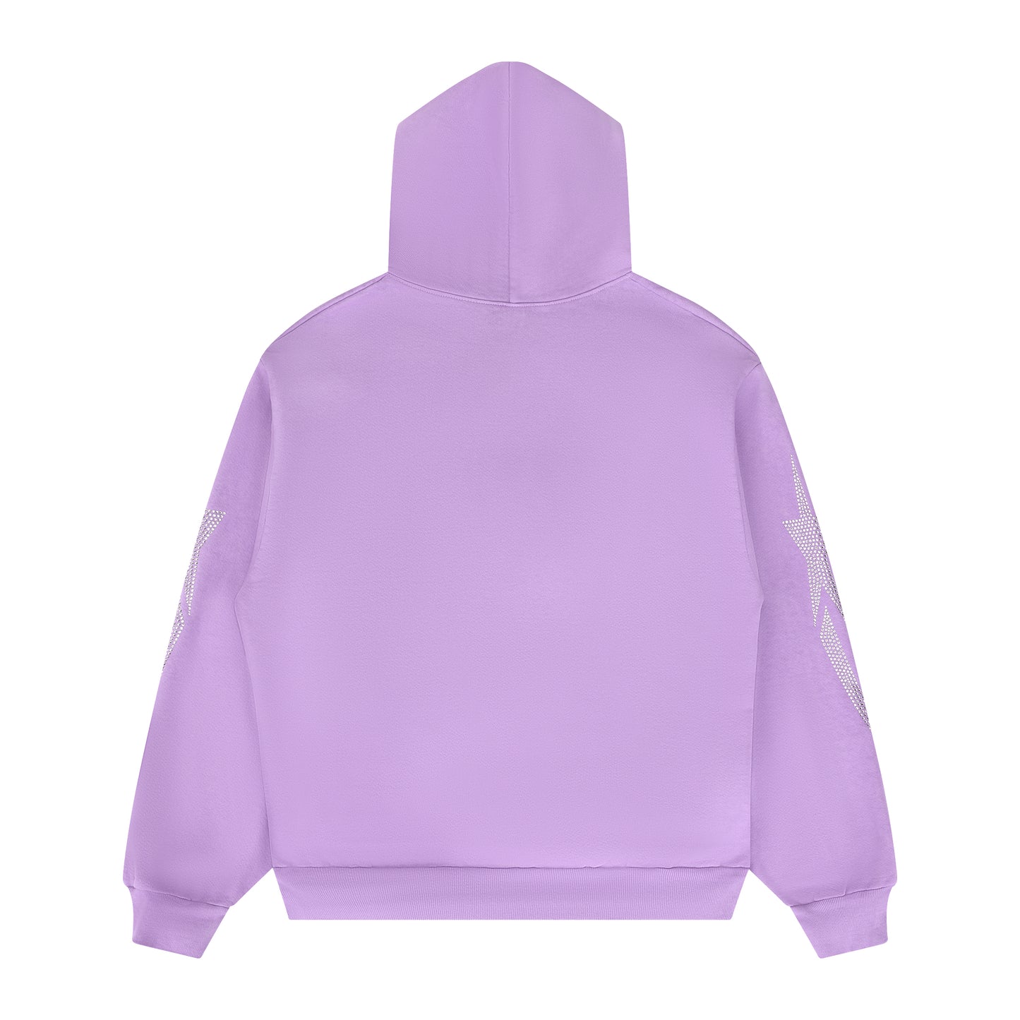 PORFA RHINESTONE HOODIE - LAVENDER