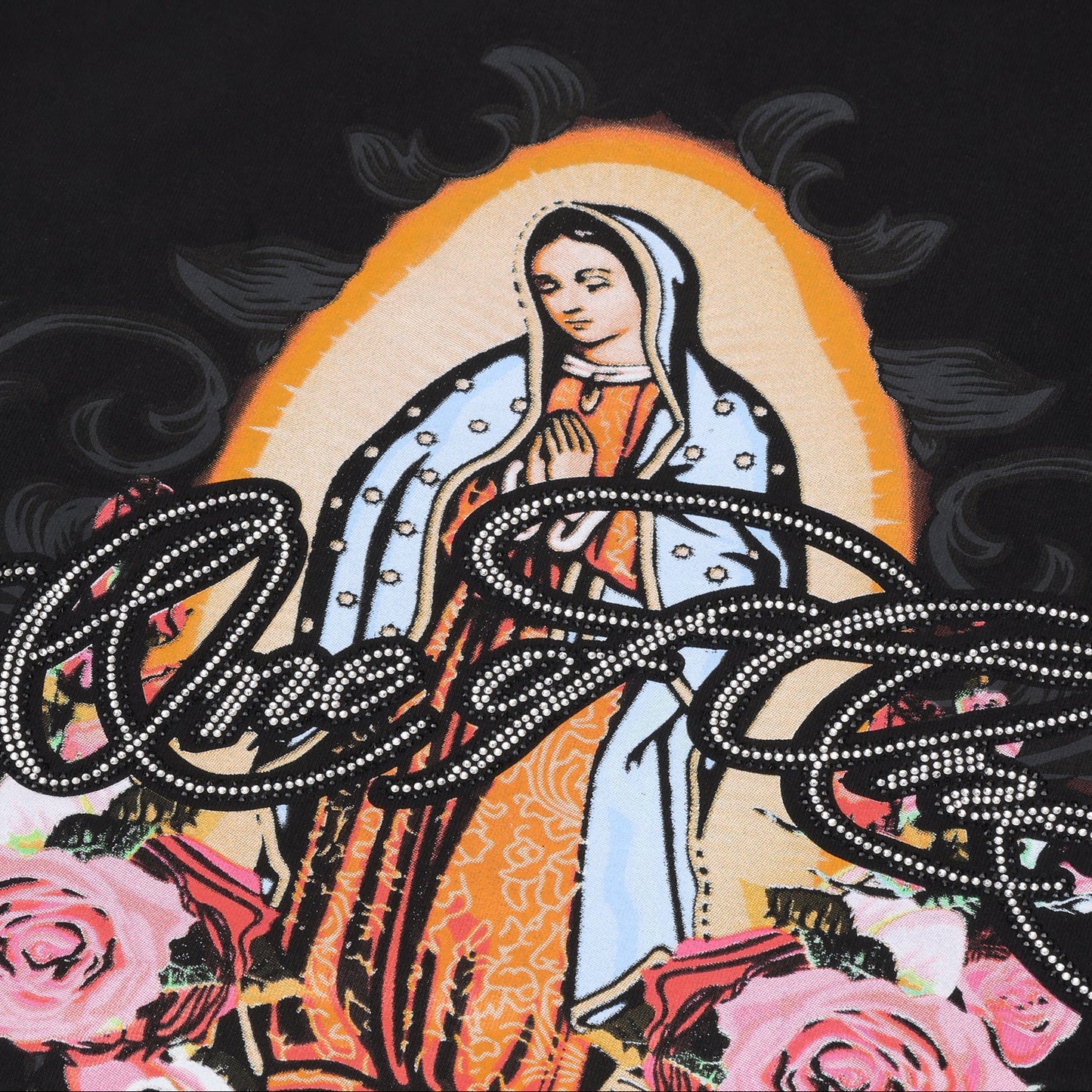 One Of One Virgencita Zip Up Hoodie
