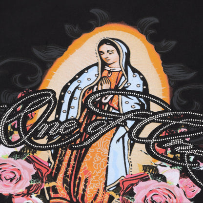 One Of One Virgencita Zip Up Hoodie