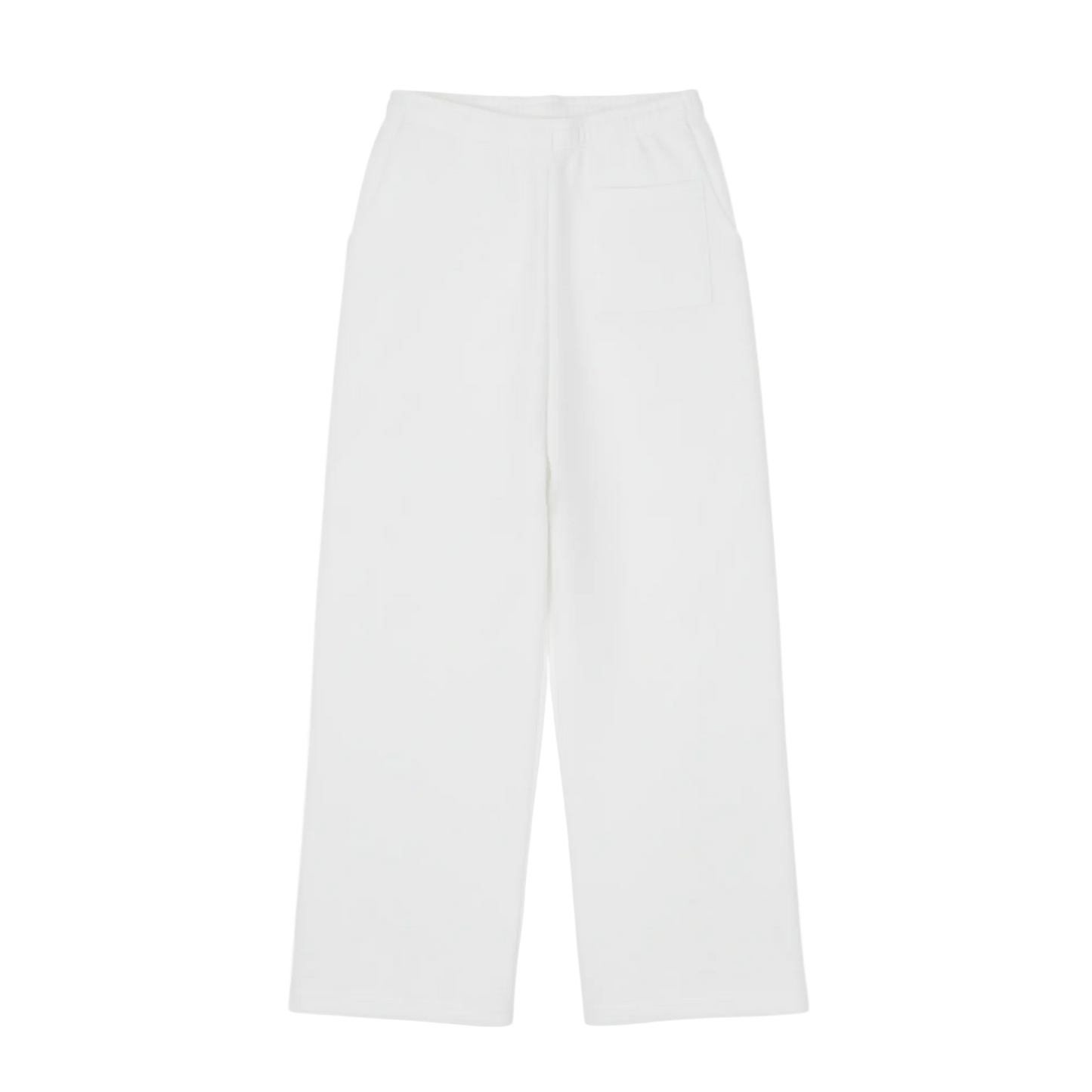 PORFA RHINESTONE JOGGERS - WHITE