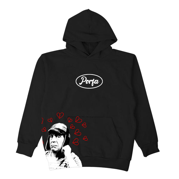 HEARTBREAK HOODY - BLACK