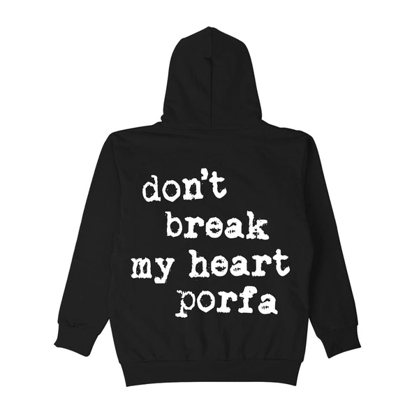 HEARTBREAK HOODY - BLACK