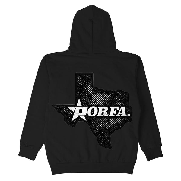 TEXAS RIDE HOODY - BLACK