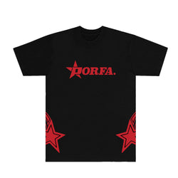 LOGO STAR TEE - BLACK