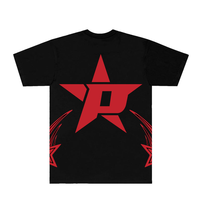 LOGO STAR TEE - BLACK